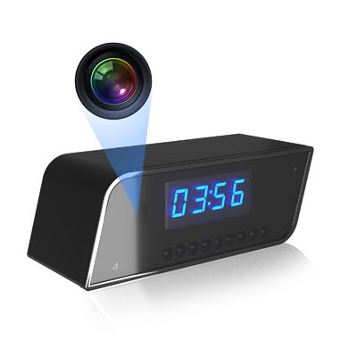 Full HD 1080p Wireless Security Camera , WIFI Clock Spy Camera With Night Vision