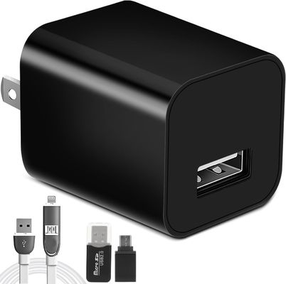 Wall Mount USB Charger Hidden Camera 1080P  Mini Hideable Camera