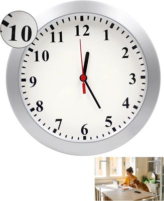 Security Plastic Mini Hidden Camera WIFI Wall Clock Hidden Camera