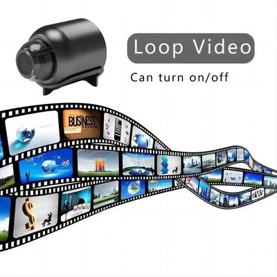 ABS Plastic Mini Security Spy Camera , WIFI HD 1080P Mini Camera With Audio