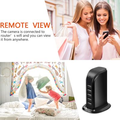 1920×1080P Mini Spy Camera USB Charger Hidden Camera WIFI  120° Wide View Angle