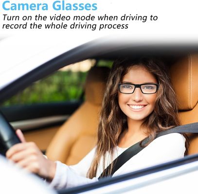 Inddor / Outdoor Mini Spy Camera 1080P Eyeglass Hidden Camera