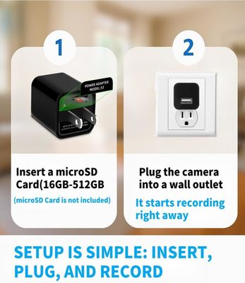 Security Mini USB Charger Spy Camera 1080P HD Mini Wifi Camera