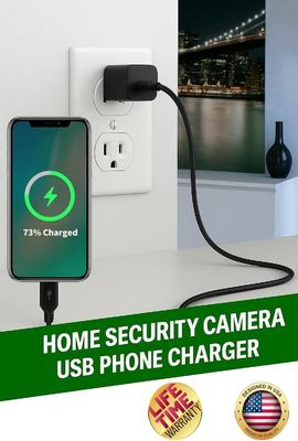 Security Mini USB Charger Spy Camera 1080P HD Mini Wifi Camera