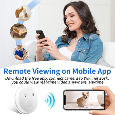 Home Safety Mini Hidden Camera 1080P HD Wifi Smoke Alarm Camera