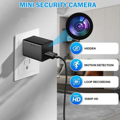 TF Card FHD Mini USB Charger Hidden Camera 4K 2K 1080P Hidden Nanny Camera Wifi