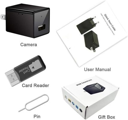 FHD WIFI Mini USB Charger Hidden Camera 4K 2K 1080P Hidden Shower Camera