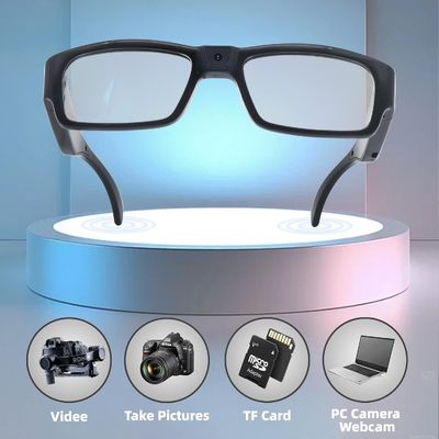 Personal Security Spycam Glasses Full HD 1080p Spy Eye Glasses Camera With Sound