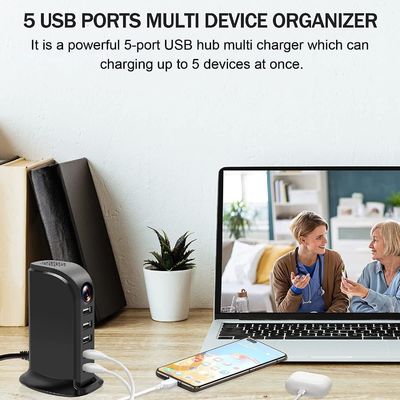 WIFI USB Charger Hidden Camera , Mini Peep Hole Camera Black / White