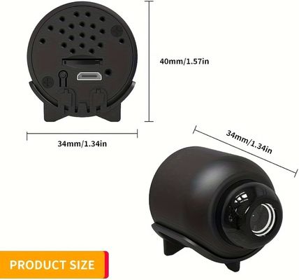 Mini Wifi Security Spy Camera , Mini 1080P HD Wireless Camera With Night Vision