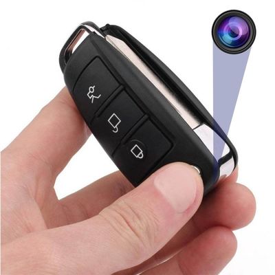 1920*1080P HD Car Key Hidden Camera Black Mini Key Fob Spy Camera Mini