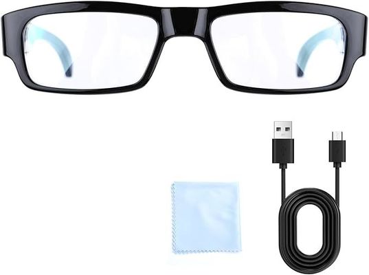 Inddor / Outdoor Mini Spy Camera 1080P Eyeglass Hidden Camera
