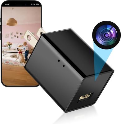 TF Card FHD Mini USB Charger Hidden Camera 4K 2K 1080P Hidden Nanny Camera Wifi
